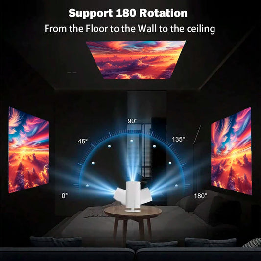 Cinema Portable Projetor Built-in Android System