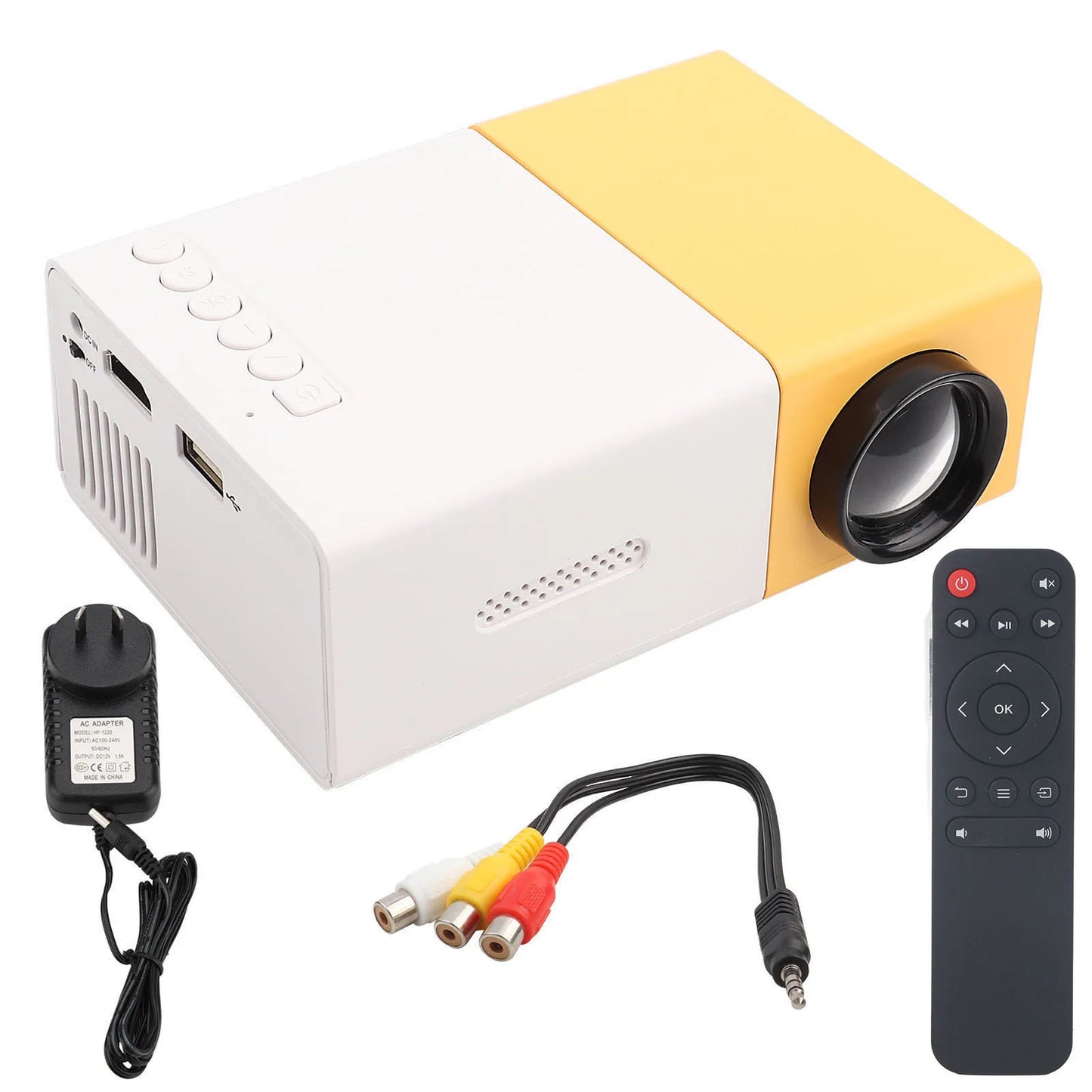 Portable Small Size Stylish 1080P LED Projector