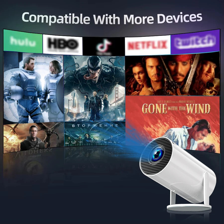 Cinema Portable Projetor Built-in Android System