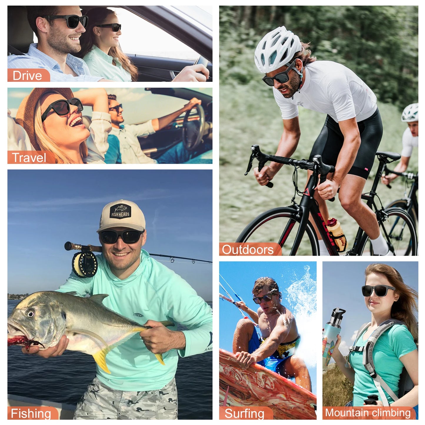 Smart Glasses, Bluetooth for Men Women Wireless