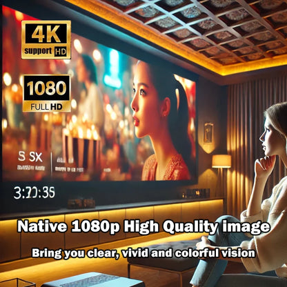 Cinema Portable Projetor Built-in Android System