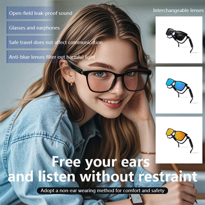 Smart Bluetooth Music Glasses for Men & Women