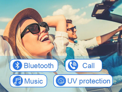 Smart Glasses, Bluetooth for Men Women Wireless