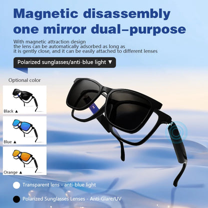 Smart Bluetooth Music Glasses for Men & Women