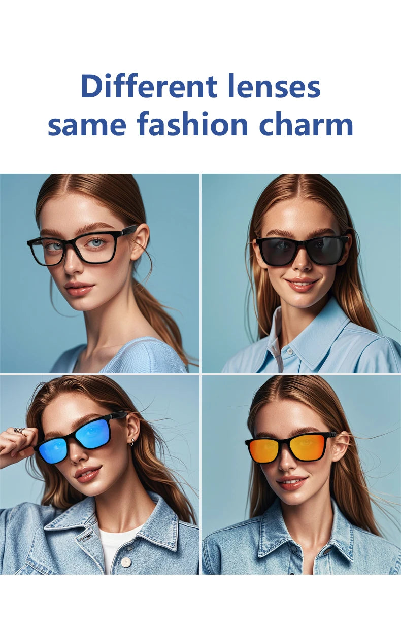 Smart Bluetooth Music Glasses for Men & Women
