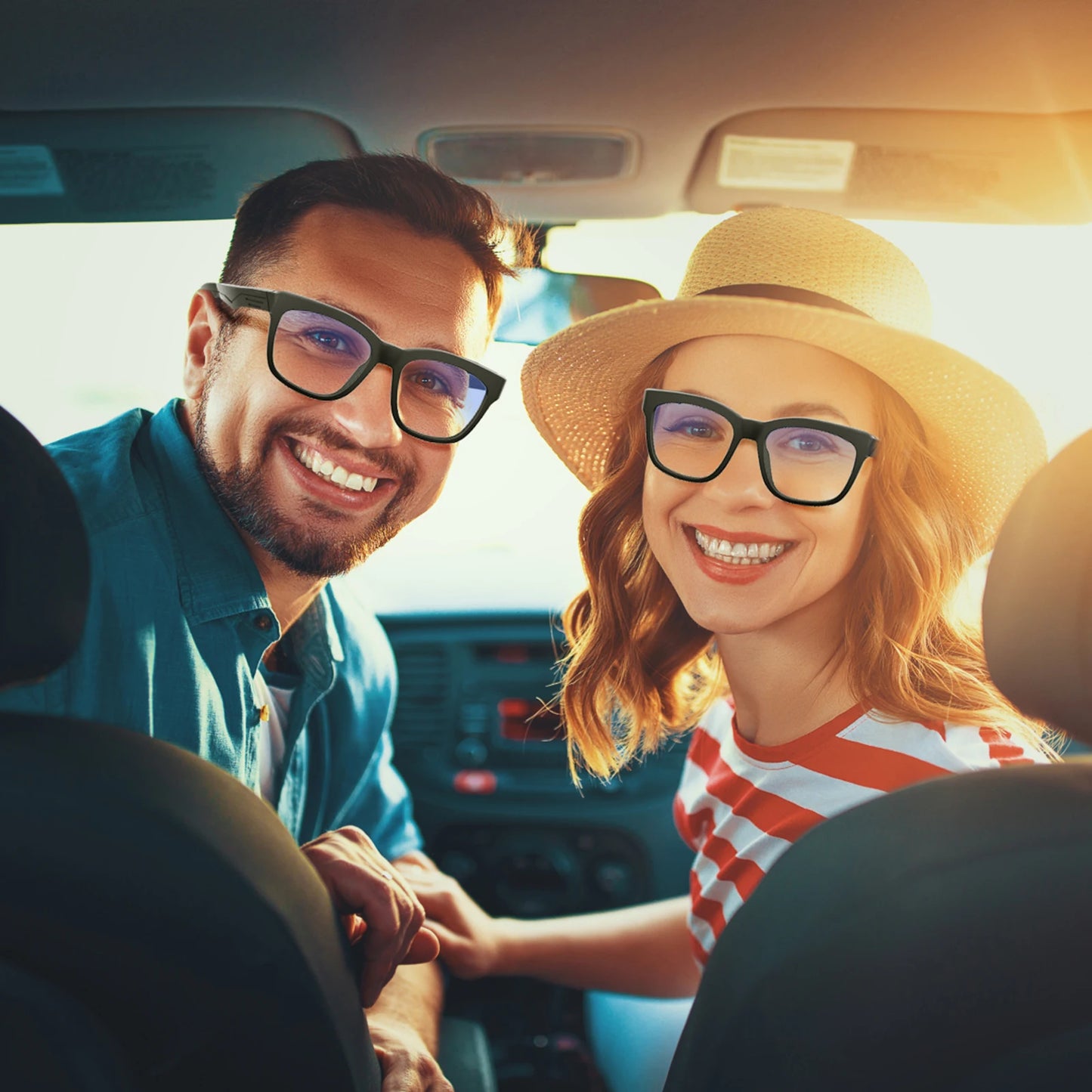 Smart Glasses, Bluetooth for Men Women Wireless