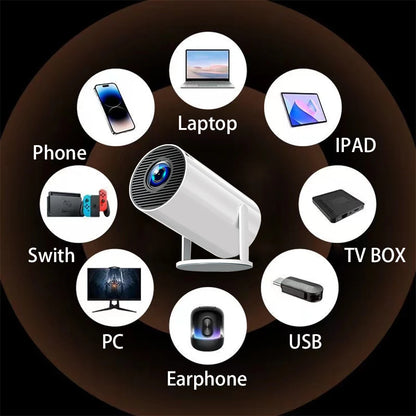 Cinema Portable Projetor Built-in Android System