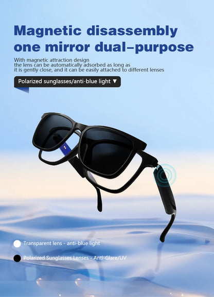 Smart Bluetooth Music Glasses for Men & Women