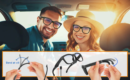 Smart Glasses, Bluetooth for Men Women Wireless