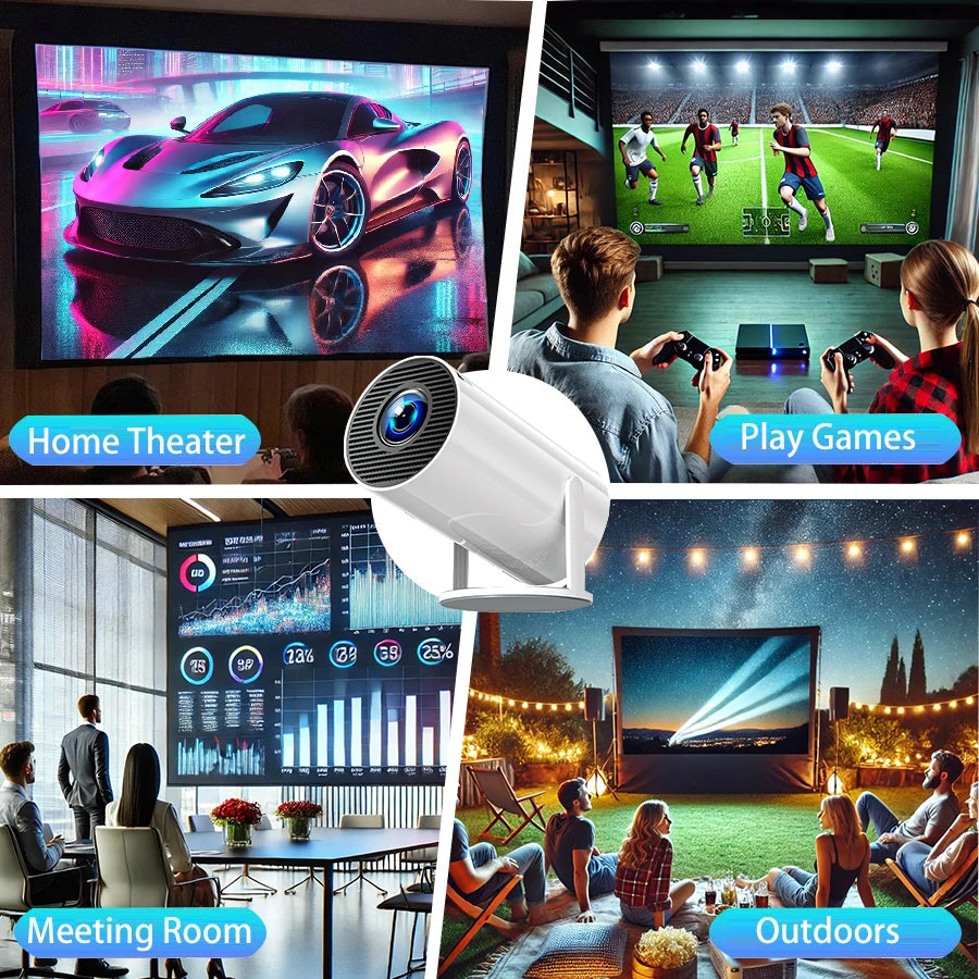 Cinema Portable Projetor Built-in Android System