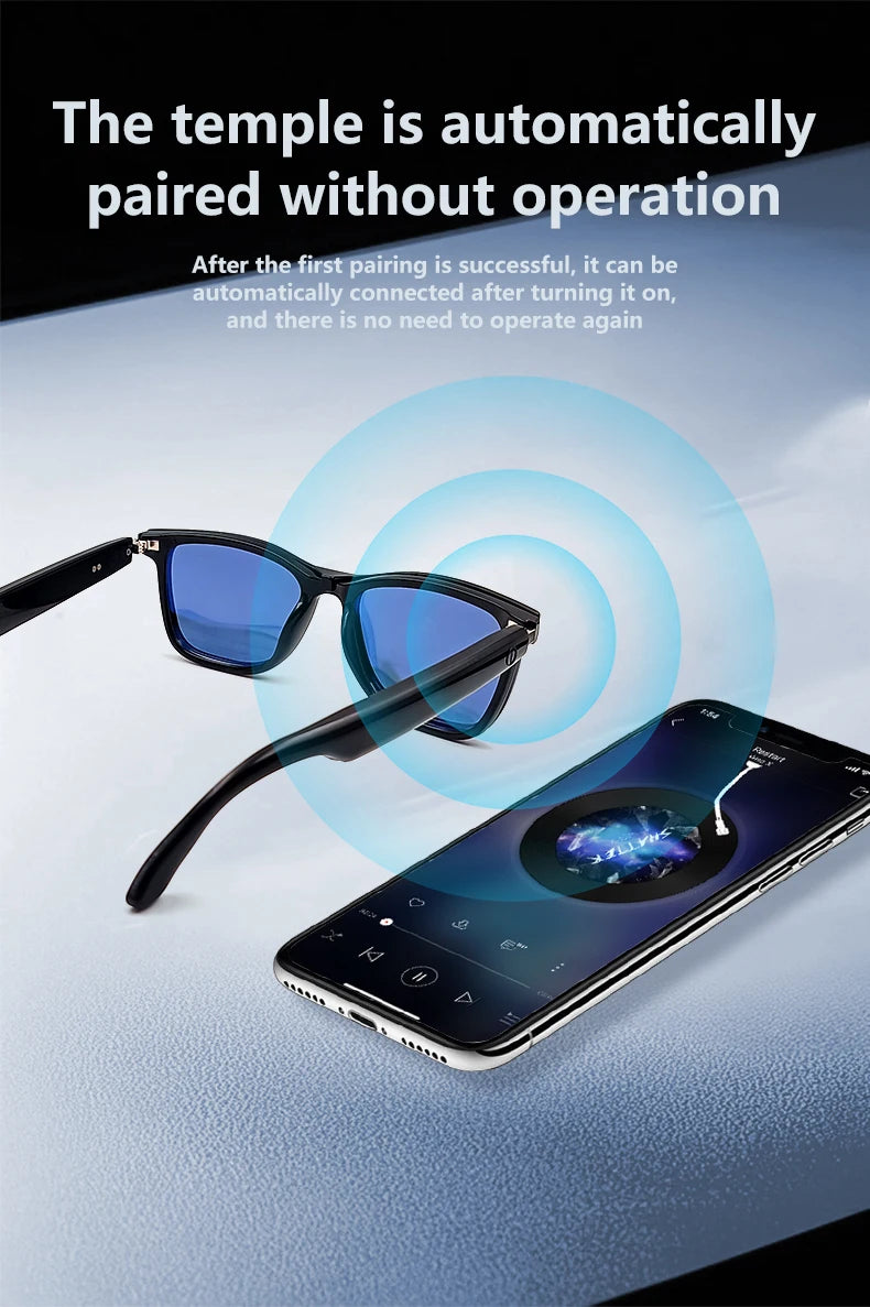 Smart Bluetooth Music Glasses for Men & Women