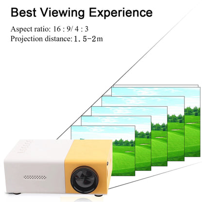 Portable Small Size Stylish 1080P LED Projector