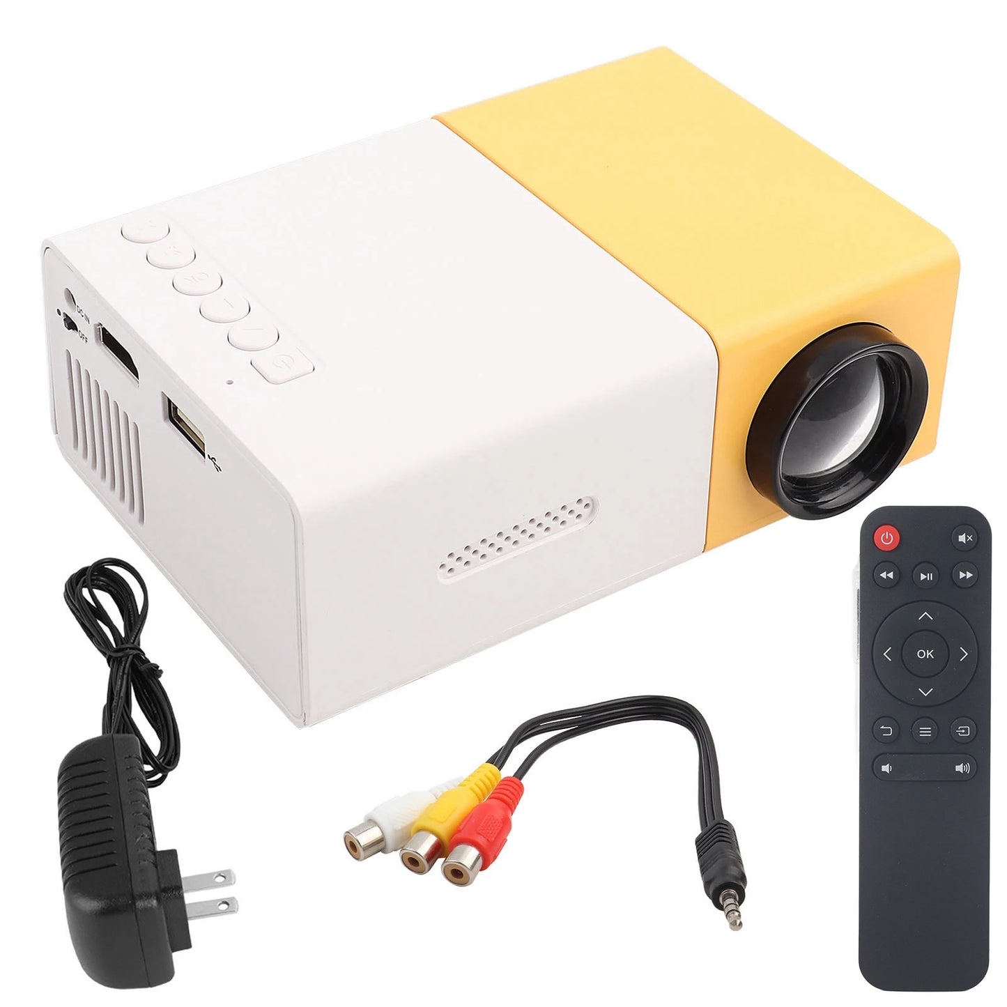 Portable Small Size Stylish 1080P LED Projector