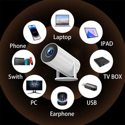 Cinema Portable Projetor Built-in Android System