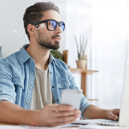 Smart Glasses, Bluetooth for Men Women Wireless