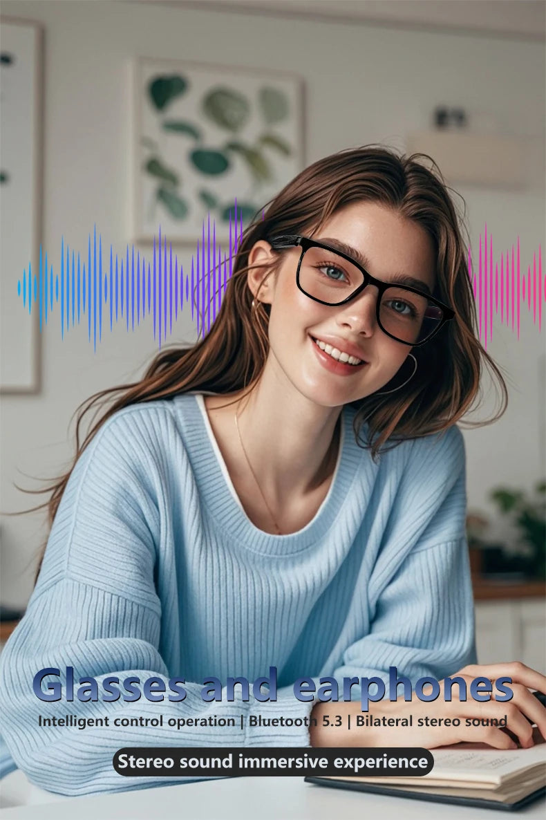 Smart Bluetooth Music Glasses for Men & Women