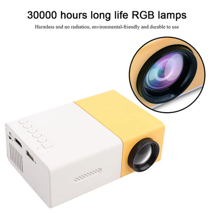 Portable Small Size Stylish 1080P LED Projector